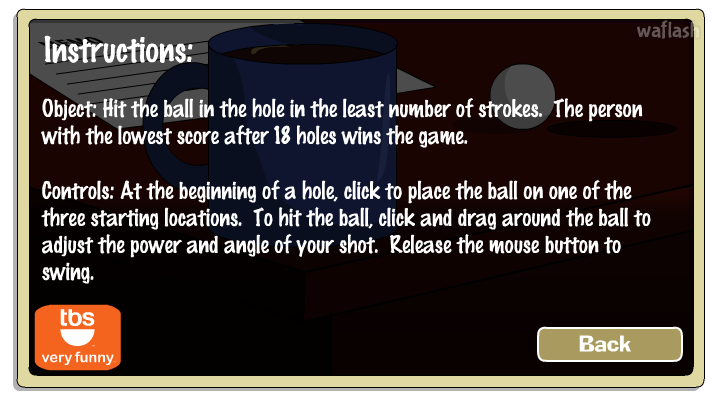 오피스 미니 골프 (Office Mini Golf) 게임 화면 1