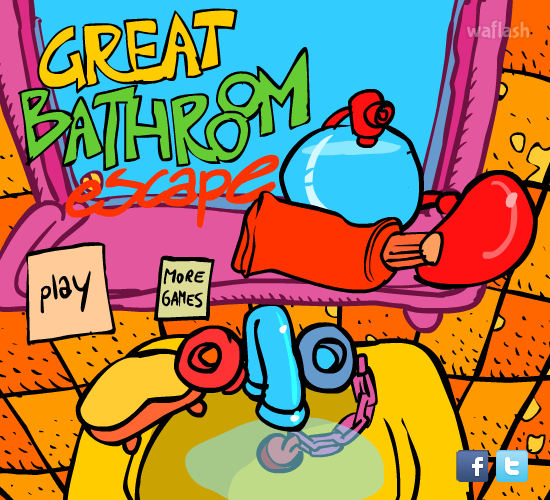 더 그레이트 욕실 탈출 (The Great Bathroom Escape) 게임 화면 2