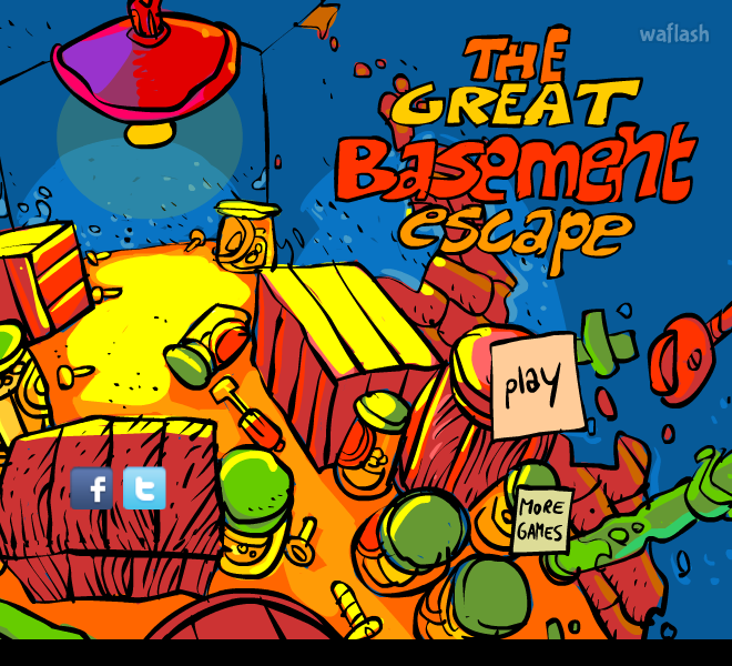 더 그레이트 지하실 탈출 (The Great Basement Escape) 게임 화면 2
