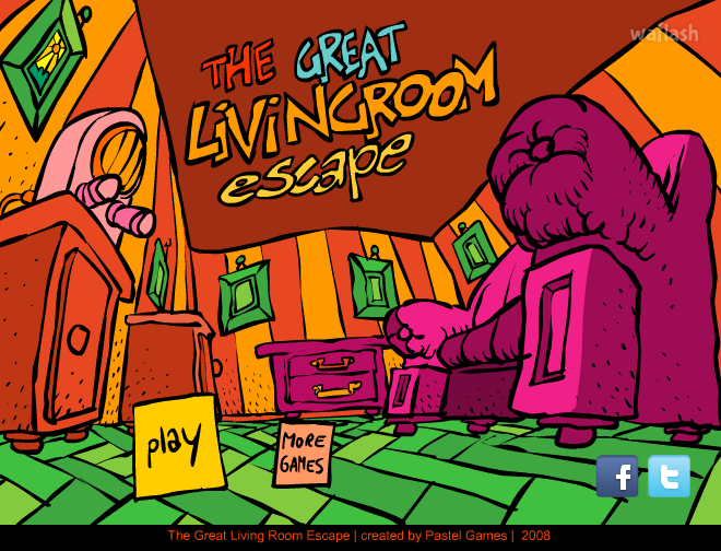 더 그레이트 거실 탈출 (The Great Living Room Escape) 게임 화면 2