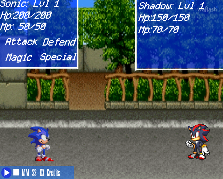 파이널 판타지 소닉 X1 (Final Fantasy Sonic X1) 게임 화면 1
