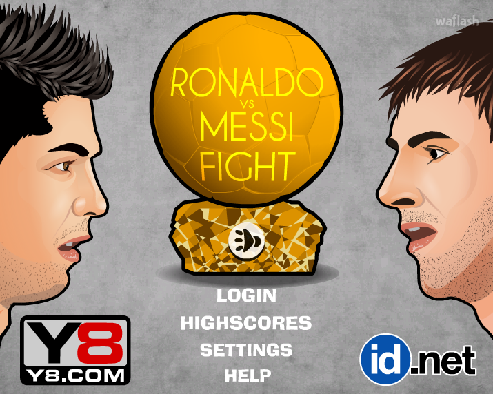 호날두 vs 메시 파이트 (Ronaldo vs Messi Fight) 게임 화면 2