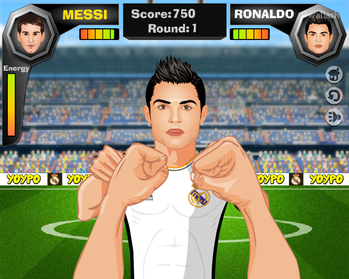 호날두 vs 메시 파이트 (Ronaldo vs Messi Fight) 게임 화면 3