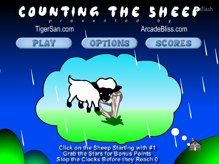 양 숫자 세기 (Counting the Sheep) 게임 화면 2