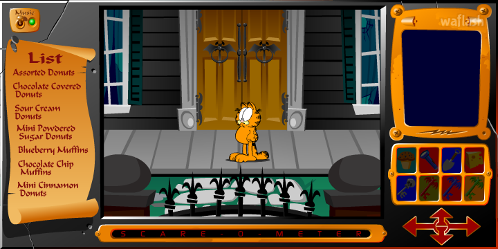 가필드의 스케어리 스캐빈저 헌트 (Garfield's Scary Scavenger Hunt) 게임 화면 3