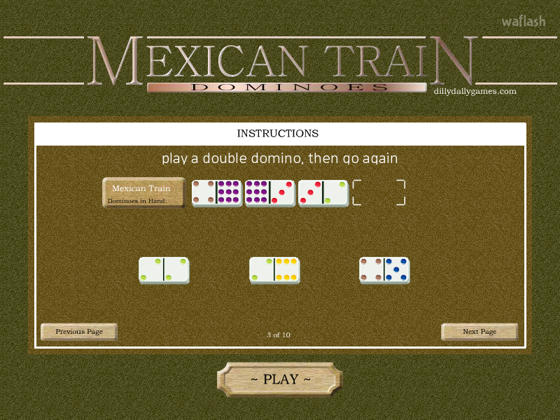 멕시칸 트레인 도미노 (Mexican Train Dominoes) 게임 화면 4