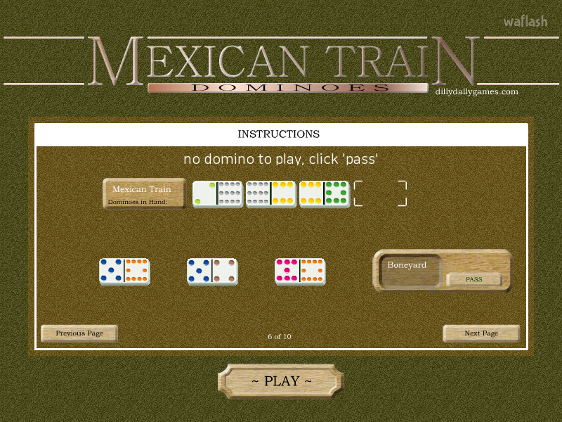 멕시칸 트레인 도미노 (Mexican Train Dominoes) 게임 화면 7