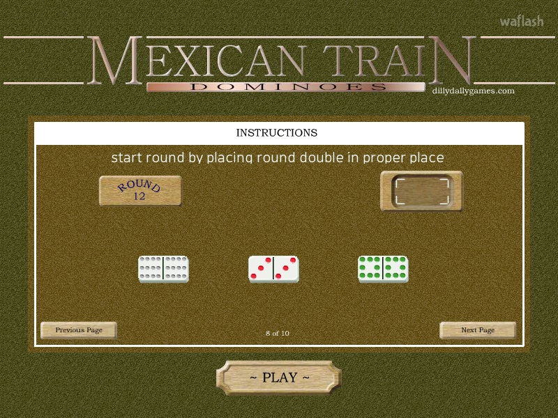 멕시칸 트레인 도미노 (Mexican Train Dominoes) 게임 화면 8