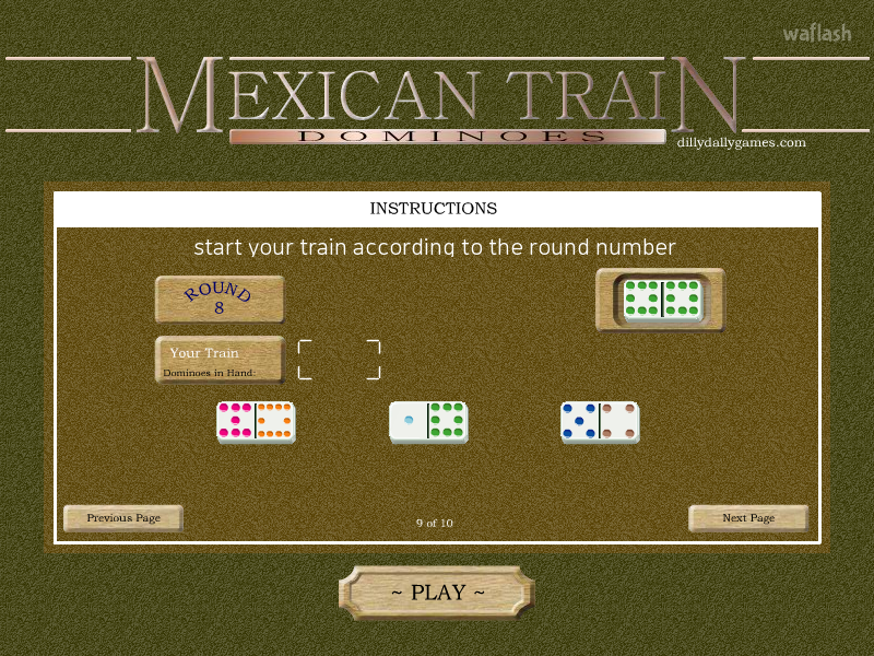 멕시칸 트레인 도미노 (Mexican Train Dominoes) 게임 화면 9