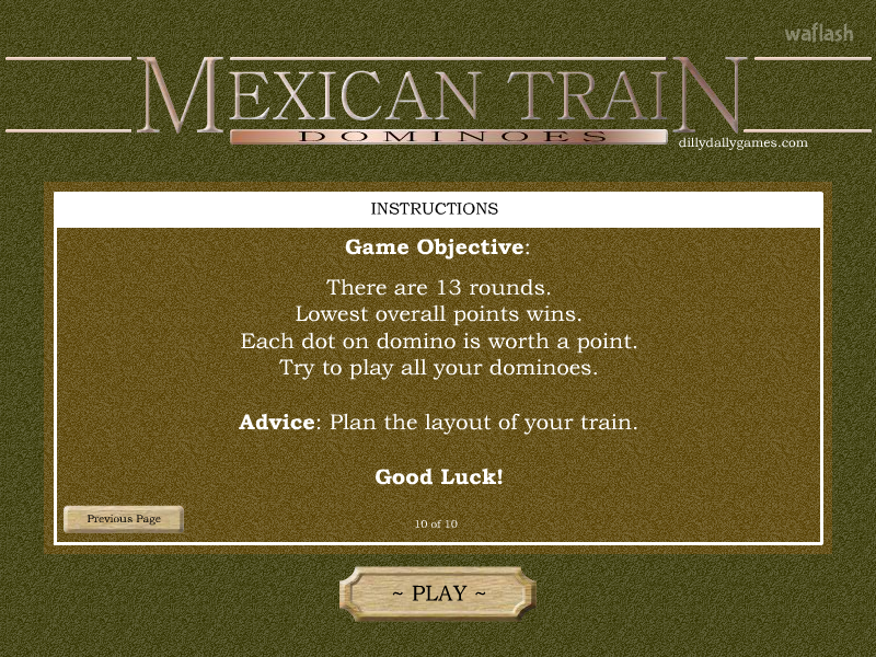 멕시칸 트레인 도미노 (Mexican Train Dominoes) 게임 화면 10
