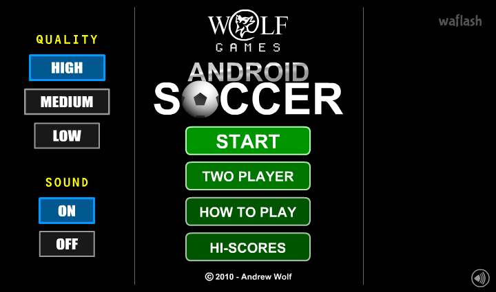 안드로이드 사커 (Android Soccer) 게임 화면 3