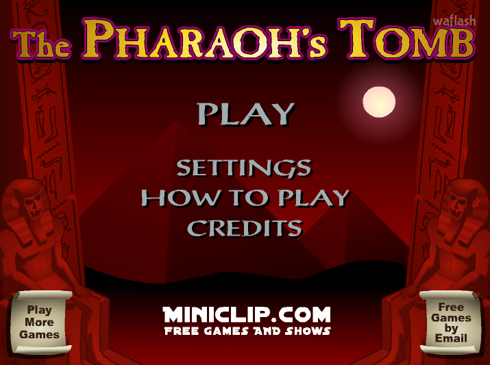 파라오의 무덤 (The Pharaoh's Tomb) 게임 화면 3