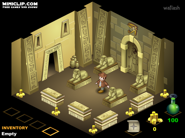 파라오의 무덤 (The Pharaoh's Tomb) 게임 화면 4