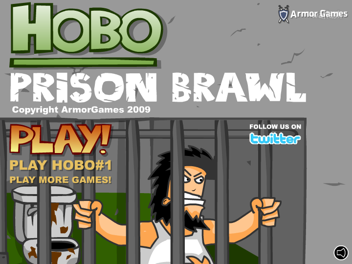 호보 2 (Hobo 2 Prison Brawl) - 노숙자의난 2 게임 화면 2