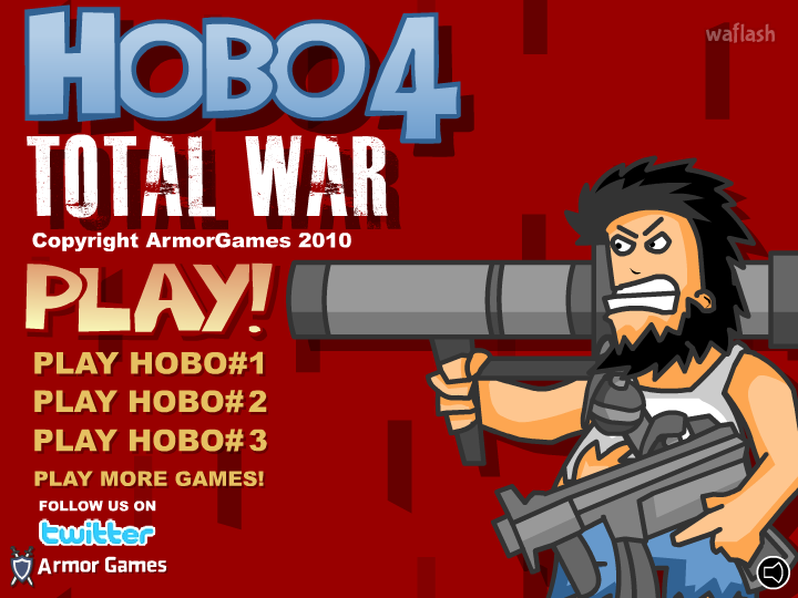 호보 4 토탈워 (Hobo 4 Total War) - 노숙자의난 4 게임 화면 2