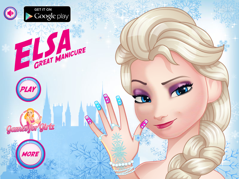 엘사 그레이트 매니큐어 (Elsa Great Manicure) 게임 화면 3