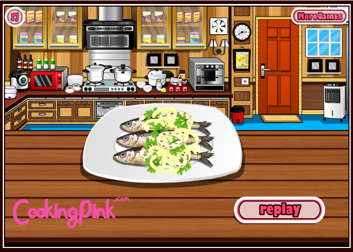 정어리구이 만들기 (Make Grilled Sardines) 게임 화면 1