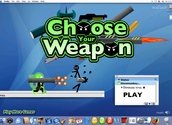 스틱맨 바이러스 1 (Choose Your Weapon 1) 게임 화면 3