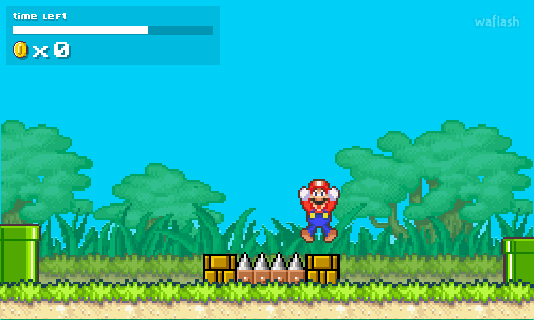 슈퍼마리오 타임 어택 리믹스 (Super Mario Time Attack Remix) 게임 화면 1