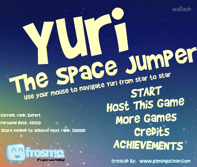 유리: 더 스페이스 점퍼 (Yuri: The Space Jumper) 게임 화면 2