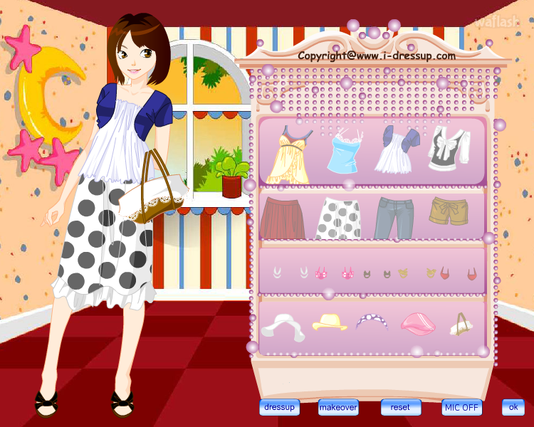 i-Dressup 걸 드레스업 메이크오버 (Girl Dressup Makeover) 게임 화면 1