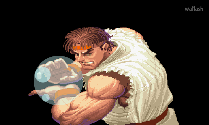 스트리트 파이터 2 - 류 vs 사가트 (Street Fighter 2 - Ryu vs Sagat) 게임 화면 1