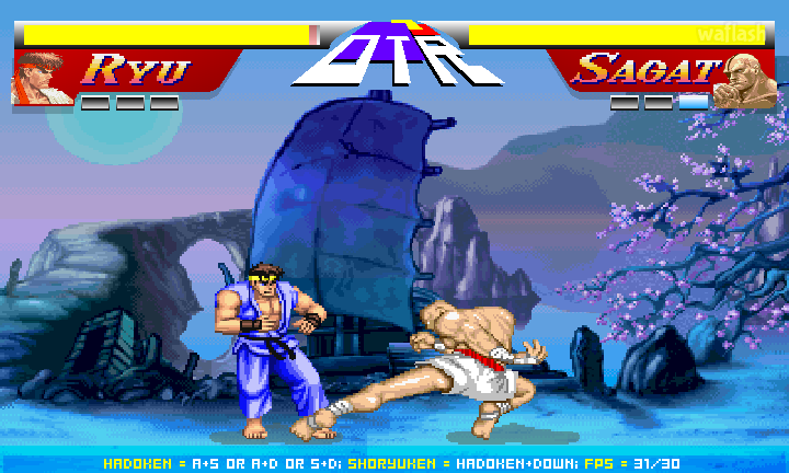 스트리트 파이터 2 - 류 vs 사가트 (Street Fighter 2 - Ryu vs Sagat) 게임 화면 3