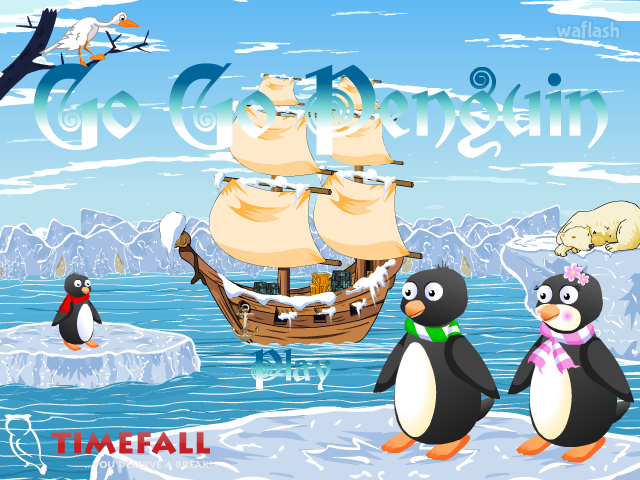 고고펭귄 (Go Go Penguin) 게임 화면 1