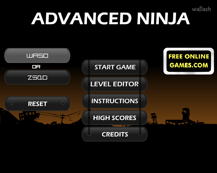 어드밴스드 닌자 (Advanced Ninja) 게임 화면 2