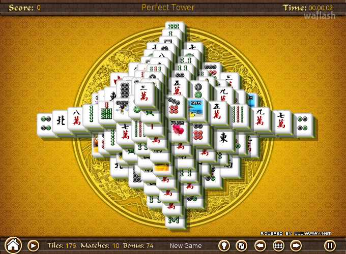 마종 타워 (Mahjong Tower) 게임 화면 1