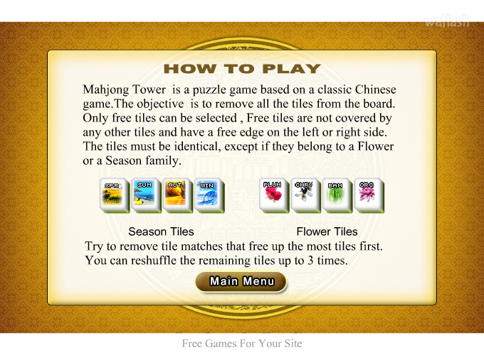 마종 타워 (Mahjong Tower) 게임 화면 3