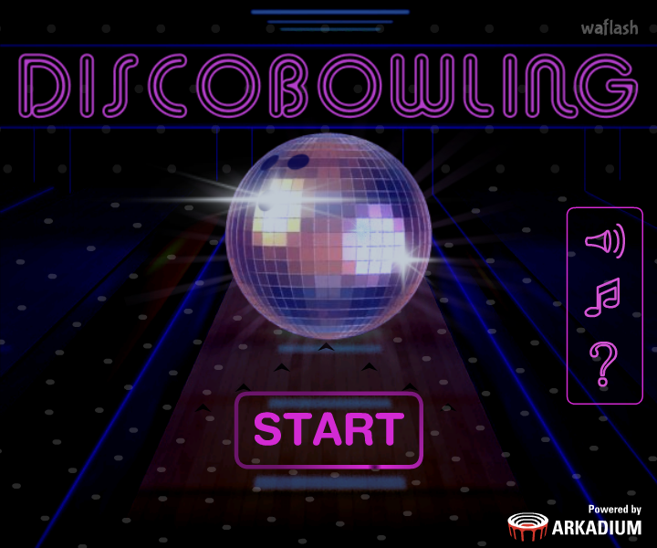 디스코 볼링 (Disco Bowling) 게임 화면 1