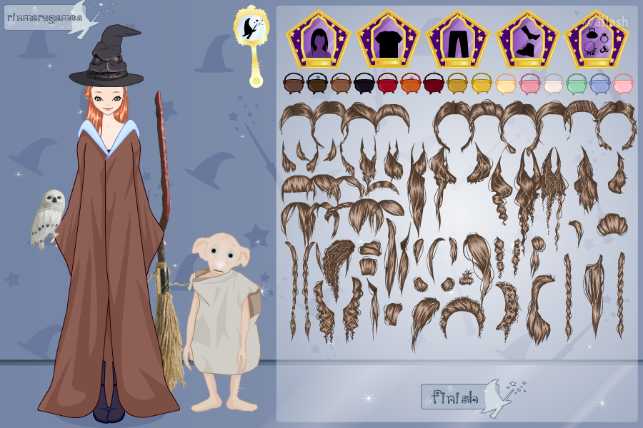 린마루게임즈 - 호그와츠 아바타 크리에이터 (Hogwarts Avatar Creator) 게임 화면 1
