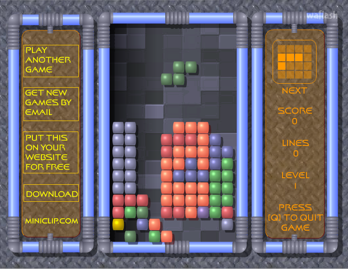 미니클립 테트리스 (Miniclip Tetris) 게임 화면 2