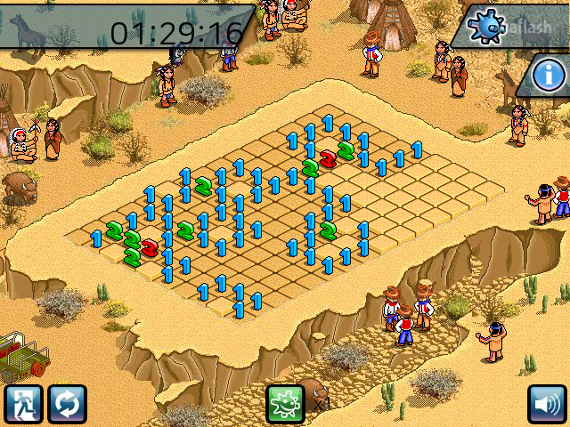 지뢰찾기 (Minesweeper Flash) 게임 화면 2