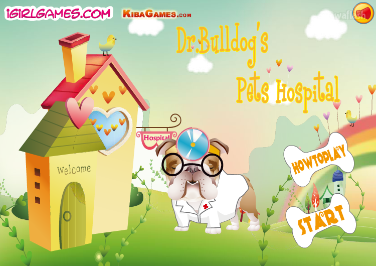 닥터 불독의 애완동물 병원 (Dr. Bulldog's Pets Hospital) 게임 화면 2