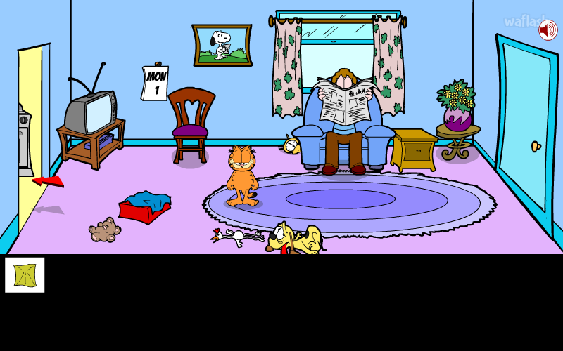 가필드 크레이지 레스큐 (Garfield Crazy Rescue) 게임 화면 1
