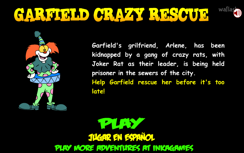 가필드 크레이지 레스큐 (Garfield Crazy Rescue) 게임 화면 2