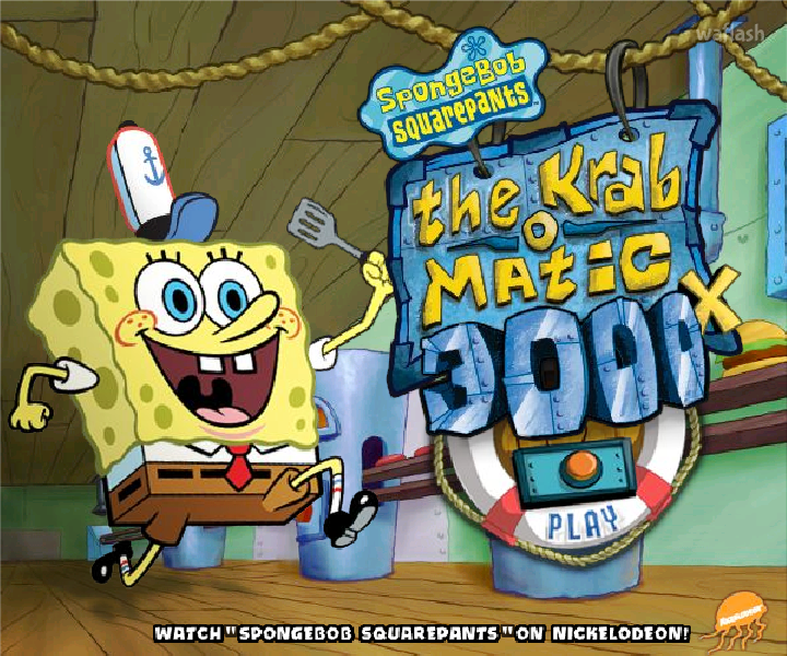 스폰지밥 스퀘어팬츠: 더 크랩 오 매틱 3000 (SpongeBob SqurePants: The Krab-o-Matic 3000) 게임 화면 2