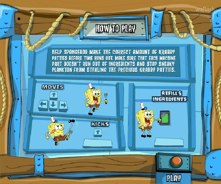 스폰지밥 스퀘어팬츠: 더 크랩 오 매틱 3000 (SpongeBob SqurePants: The Krab-o-Matic 3000) 게임 화면 3