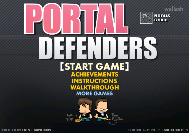 포탈 디펜더스 (Portal Defenders) 게임 화면 1