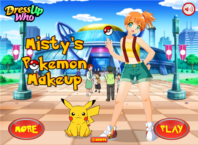 미스티즈 포켓몬 메이크업 (Misty's Pokemon Makeup) 게임 화면 2