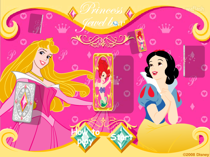 디즈니 프린세스 쥬얼 박스 (Disney Princess Jewel Box) 게임 화면 2