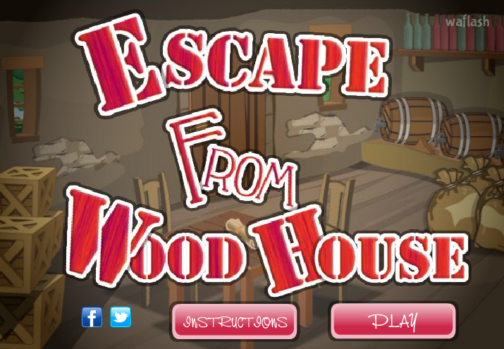 나무 집 탈출 (Escape From Wood House) - 123bee 게임 화면 2