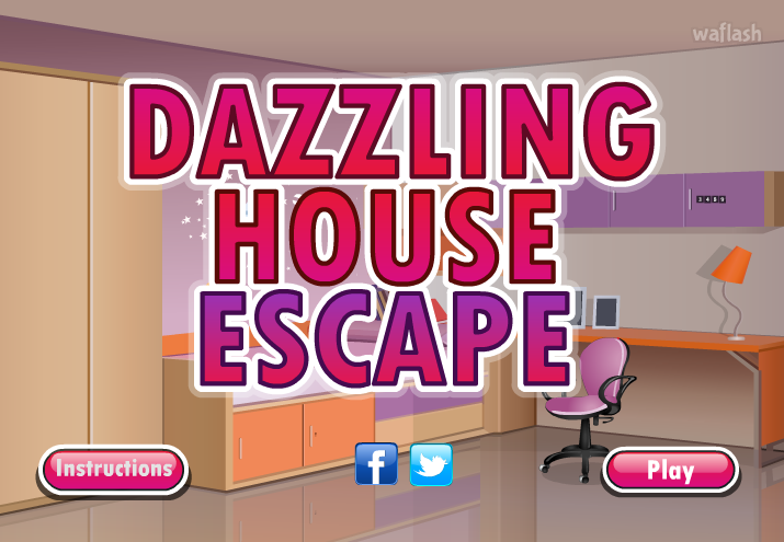 눈부신 집 탈출 (Dazzling House Escape) - 123bee 게임 화면 2