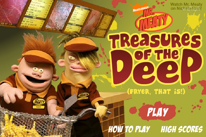 미스터 미티 트레져스 오브 더 딥 (Mr. Meaty Treasures of The Deep) 게임 화면 2