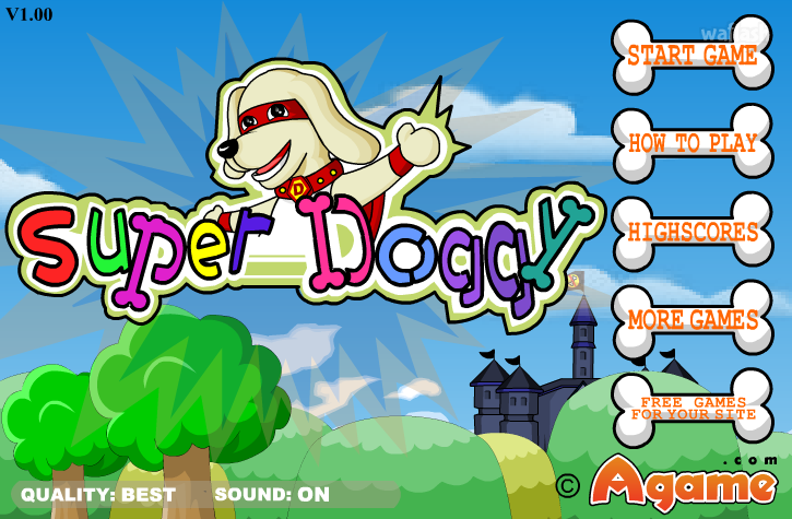 슈퍼 도기 (Super Doggy) 게임 화면 2