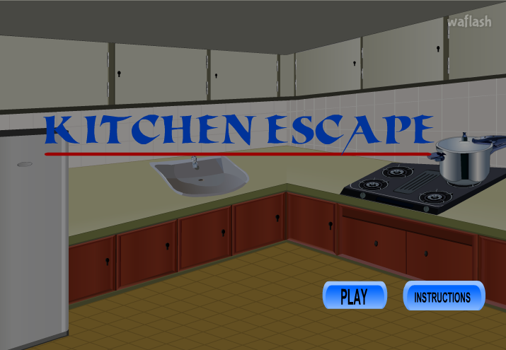 키친 이스케이프 (Kitchen Escape) - 123bee 게임 화면 2