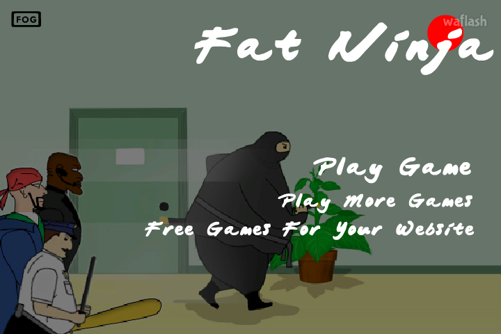 뚱띠닌자 (Fat Ninja) 게임 화면 2