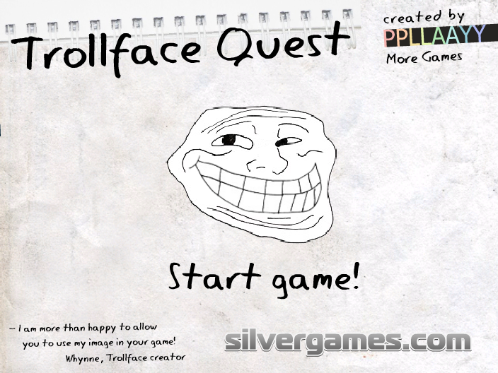트롤페이스 퀘스트 (Trollface Quest) 게임 화면 1